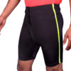 men wearing black compression short