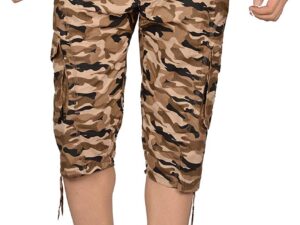 Army Printed Capri 3/4th Pant
