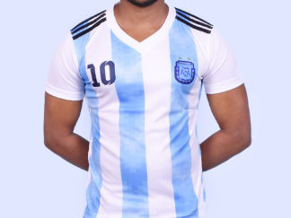 men with Argentina Football Team Fan Jersey