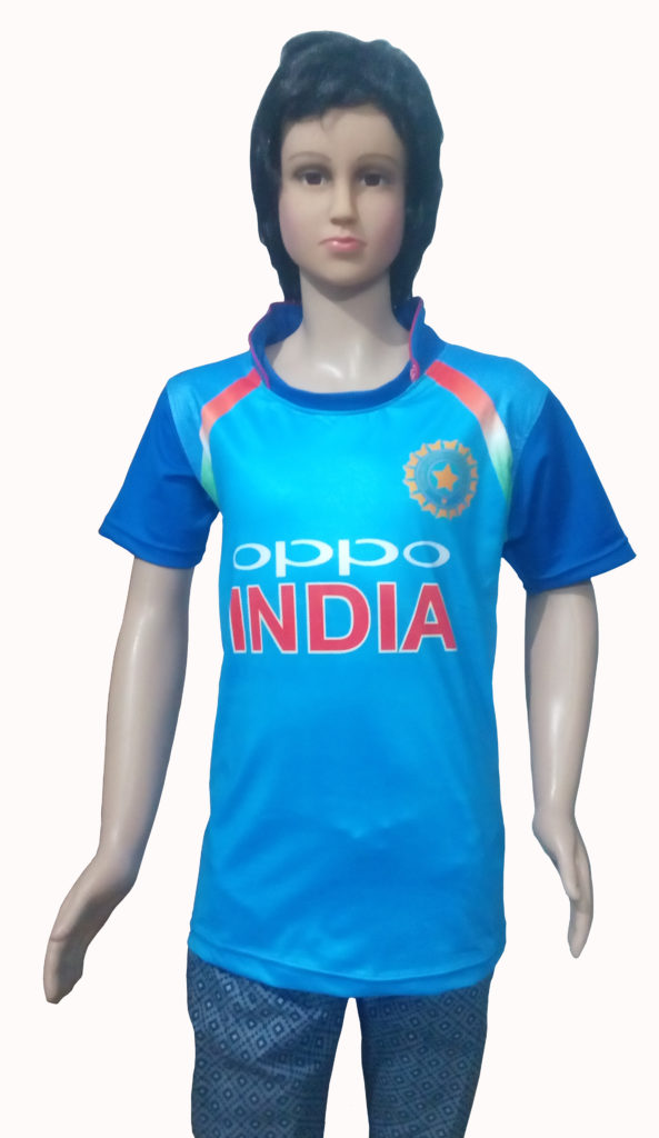 India Cricket Team Jersey for kids
