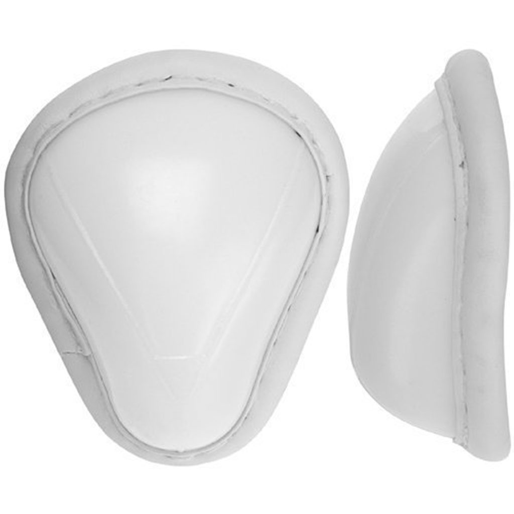 white cricket abdominal guard