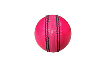 Pink Leather Dues 4 Part Cricket Ball - Club