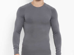 Full Sleeve Skin Tight Inner Compression -  Grey Color