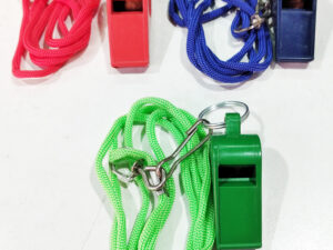 Whistle for Sports - 3 Pcs Set Plastic Assorted Color